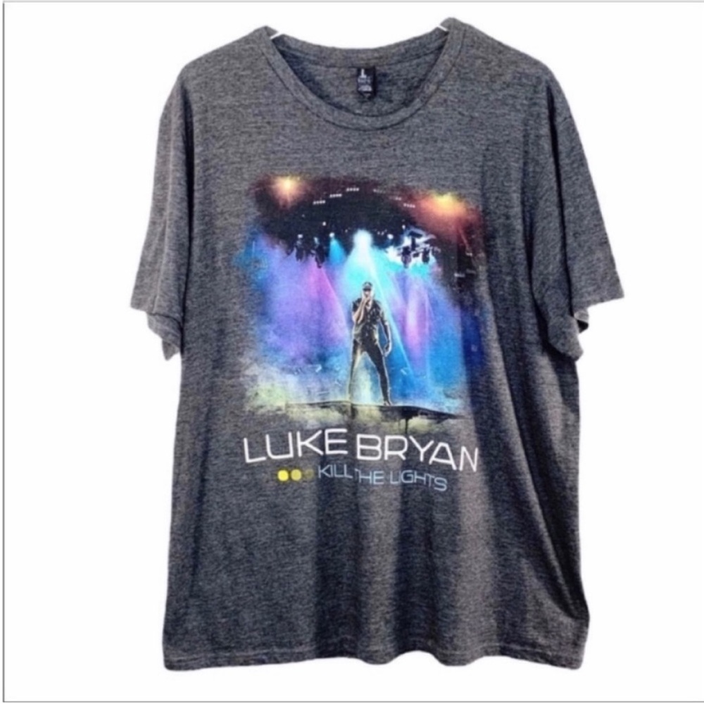 LUKE BRYAN Kill the Lights concert T-shirt XL